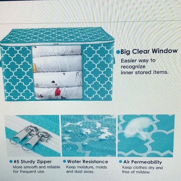 NWOT 8 Pack Wiselife Large Organization Storage Bags - Picture 4 of 4